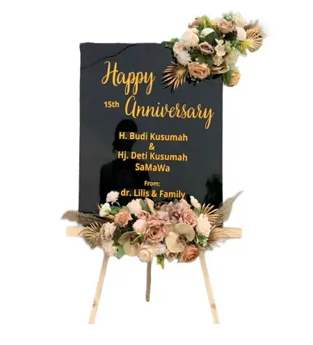 Papan Bunga Akrilik Pedamaran