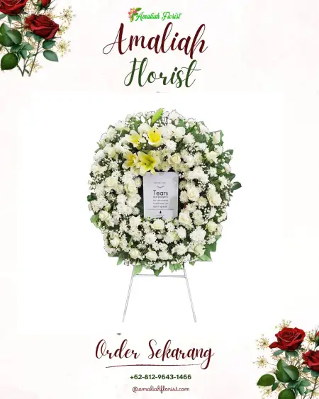 Krans Bunga Duka Pedamaran
